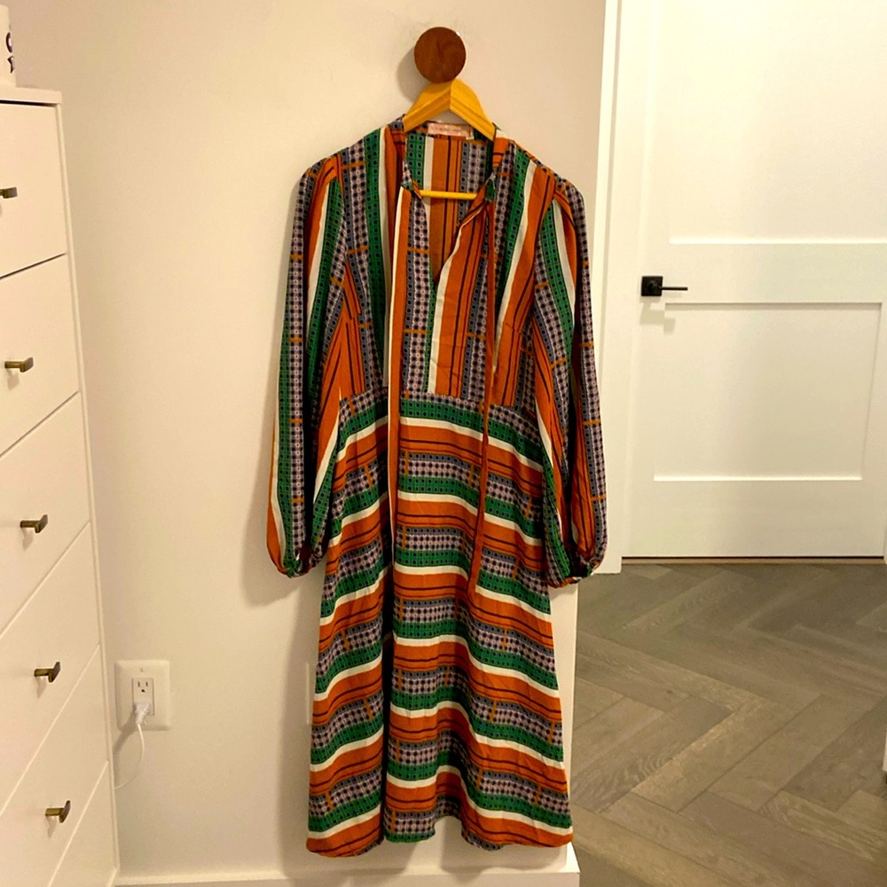 Retro midi dress